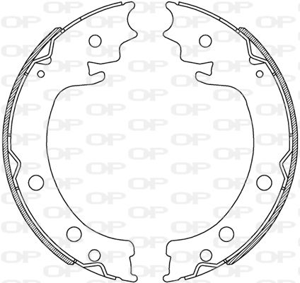 OPEN PARTS Jarrukenkäsarja BSA2241.00